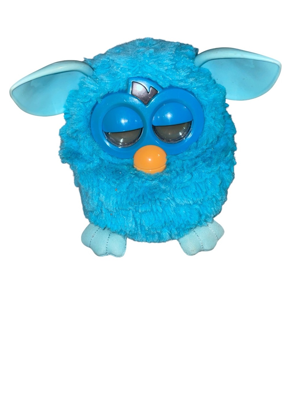 Vintage Blue Furby 1998 Hasbro Electronic Toy — NOT WORKING / For Parts